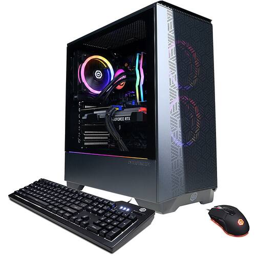 CyberPowerPC Gamer Supreme Liquid Cool Gaming Desktop AMD Ryzen 9 5900X 32GB RAM NVIDIA GeForce RTX 3080 2TBHDD 1TBSSD