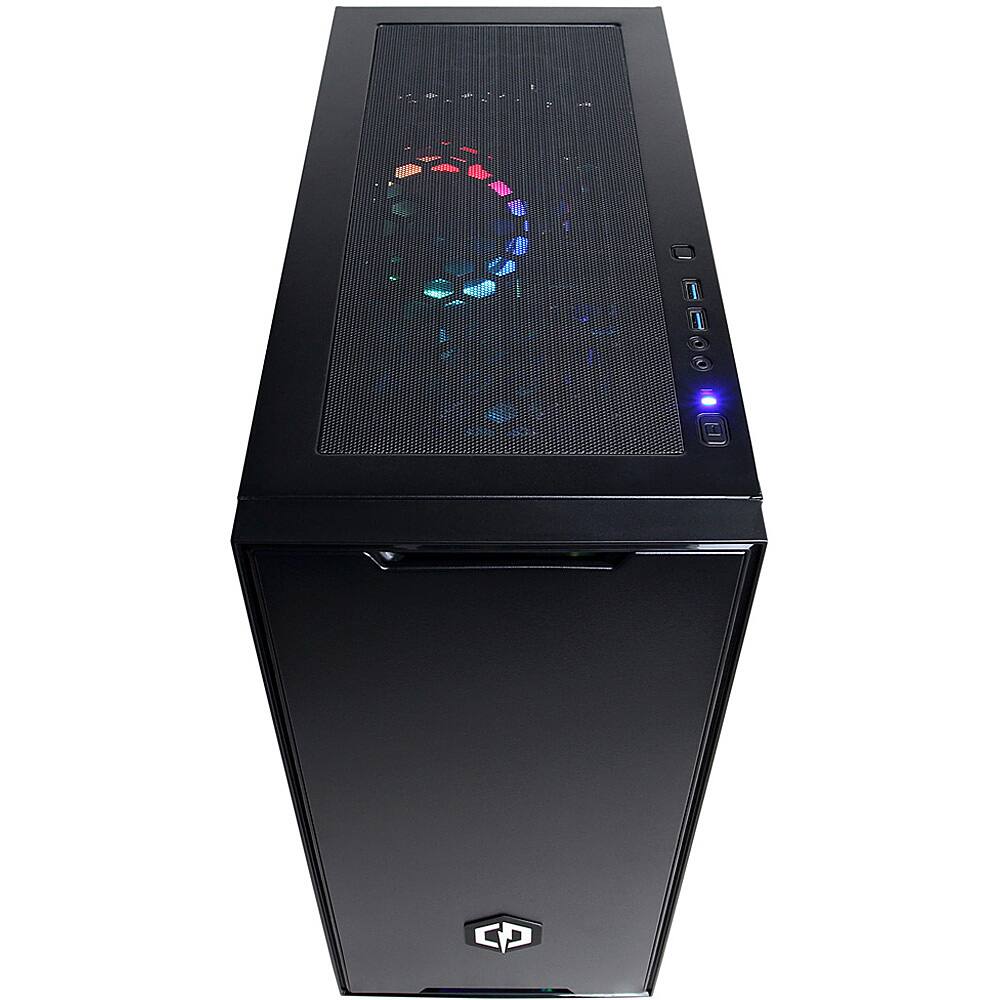 Back View: CyberPowerPC -Gamer Xtreme Liquid Cool Gaming Desktop -Intel Core i7-10700K- 16GB Memory - GeForce RTX 3060 Ti - 1TB SSD