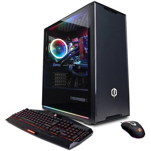 CyberPowerPC -Gamer Xtreme Liquid Cool Gaming Desktop -Intel Core i7-10700K- 16GB Memory - GeForce RTX 3060 Ti - 1TB SSD