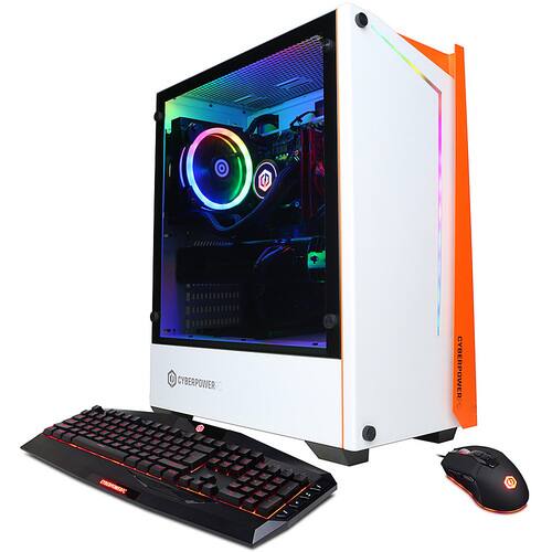 CyberPowerPC Gamer Supreme Liquid Cool Gaming Desktop Intel Core i9-10850K 16GB RAM GeForce RTX 3060 Ti 1TB HDD 500GBSSD