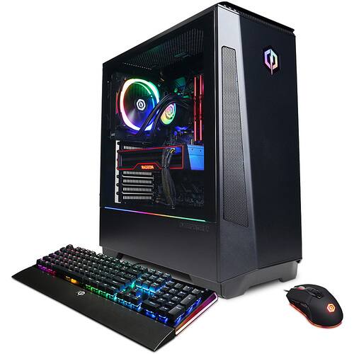 CyberPowerPC Gamer Supreme Liquid Cool Gaming Desktop AMD Ryzen 9 5950X 32GB RAM AMD Radeon RX 6800 XT 1TB HDD 1TB SSD