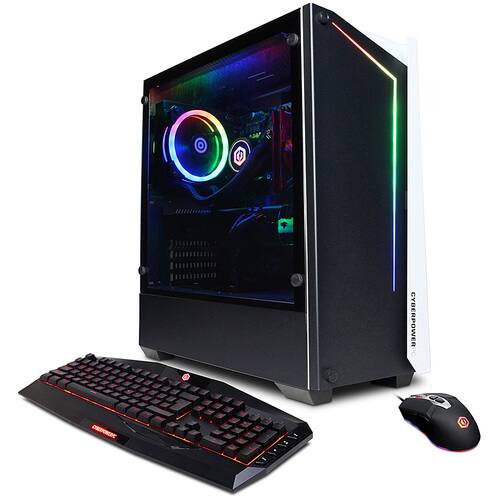 CyberPowerPC - Gamer Supreme Gaming Desktop - Intel Core i7-10700K- 16GB RAM -NVIDIA GeForce RTX 3070  1TB HDD 500GB SSD