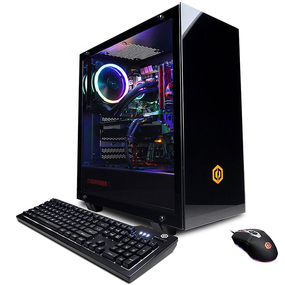Front. CyberPowerPC - CyberPowerPC Gamer Supreme Gaming Desktop Intel Core i7-10700K 16GB RAM NVIDIA GeForce RTX 3080 2TB HDD 500GB SSD.