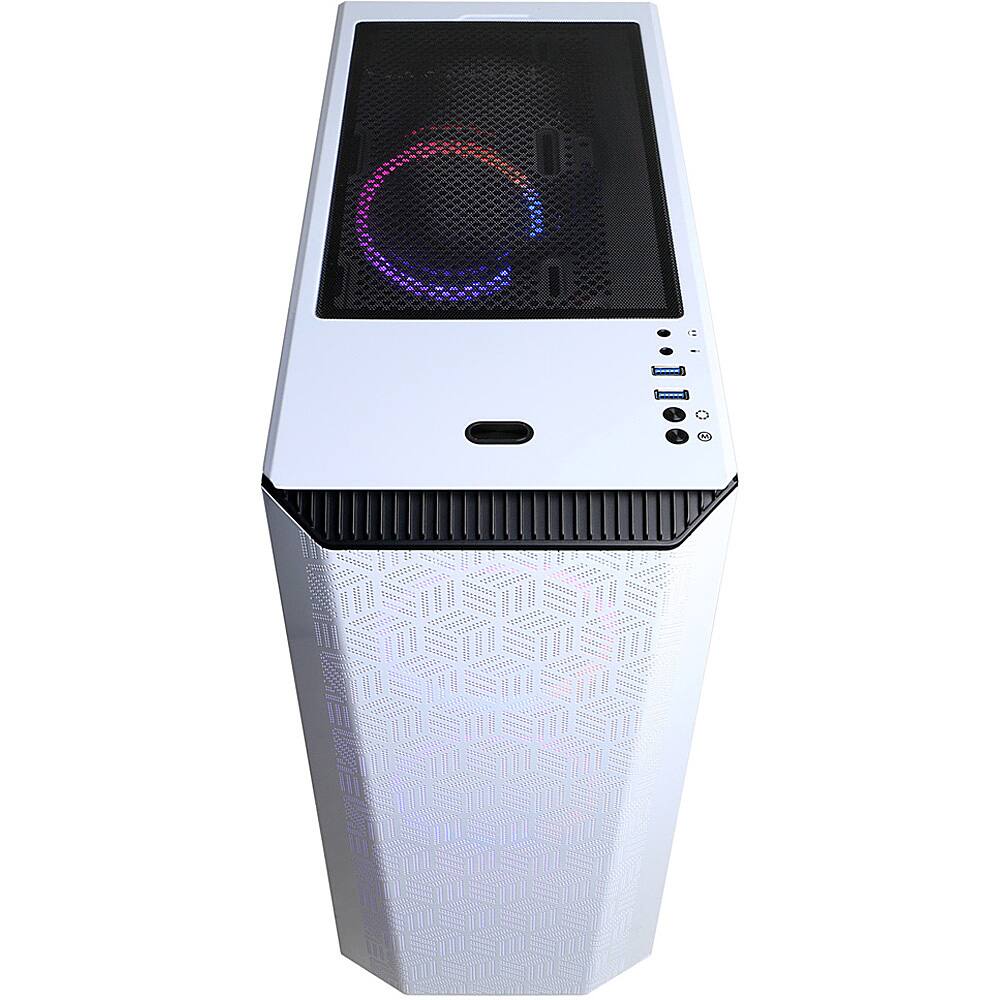 Back View: CyberPowerPC Gamer Supreme Liquid Cool Gaming Desktop AMD Ryzen 9 5900X 16GB RAM AMD Radeon RX 6800 XT 1TB HDD 1TB SSD