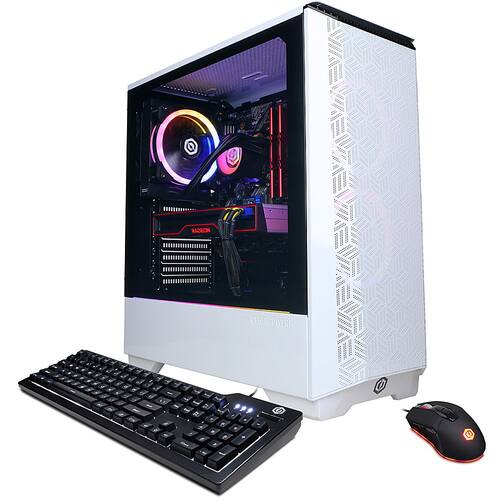 CyberPowerPC Gamer Supreme Liquid Cool Gaming Desktop AMD Ryzen 9 5900X 16GB RAM AMD Radeon RX 6800 XT 1TB HDD 1TB SSD