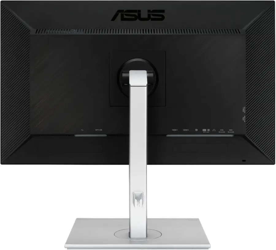 Back. ASUS - ProArt 27" IPS 4K Professional USB-C Monitor with Height Adjustable (DisplayPort,HDMI) - Black.