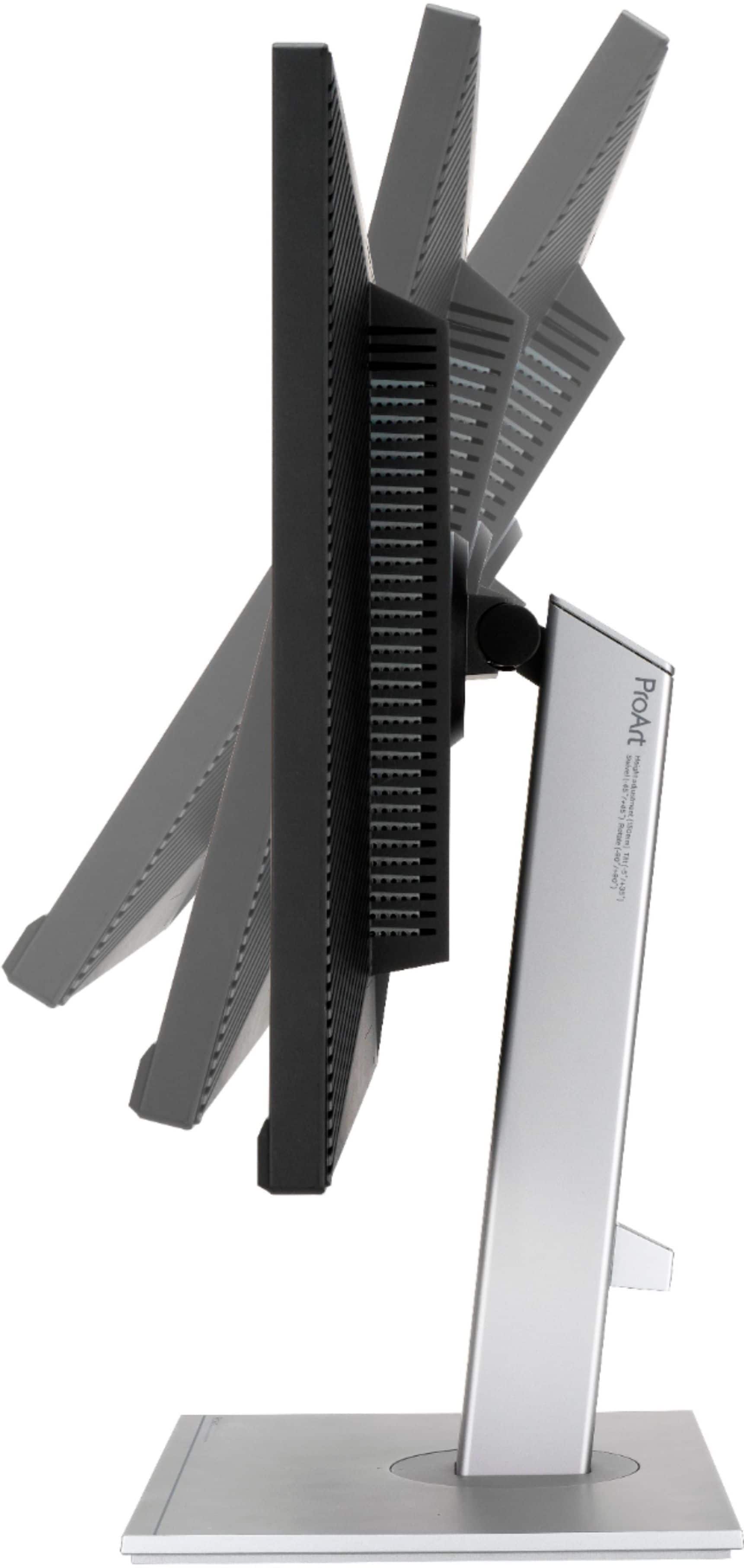 Alt View 17. ASUS - ProArt 27" IPS 4K Professional USB-C Monitor with Height Adjustable (DisplayPort,HDMI) - Black.