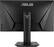 Back. ASUS - TUF 27” IPS FHD 165Hz 1ms G-SYNC Compatible Gaming Monitor with Height Adjustable (DisplayPort,HDMI) - Black.