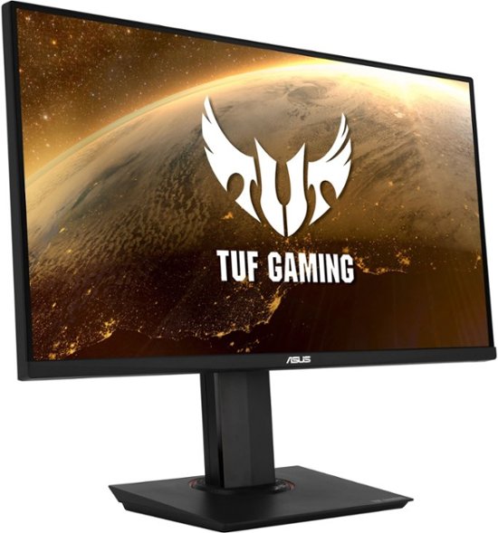 Front Zoom. ASUS - 28" IPS LCD 4K UHD 60Hz 5-ms Monitor (HDMI) - Black.
