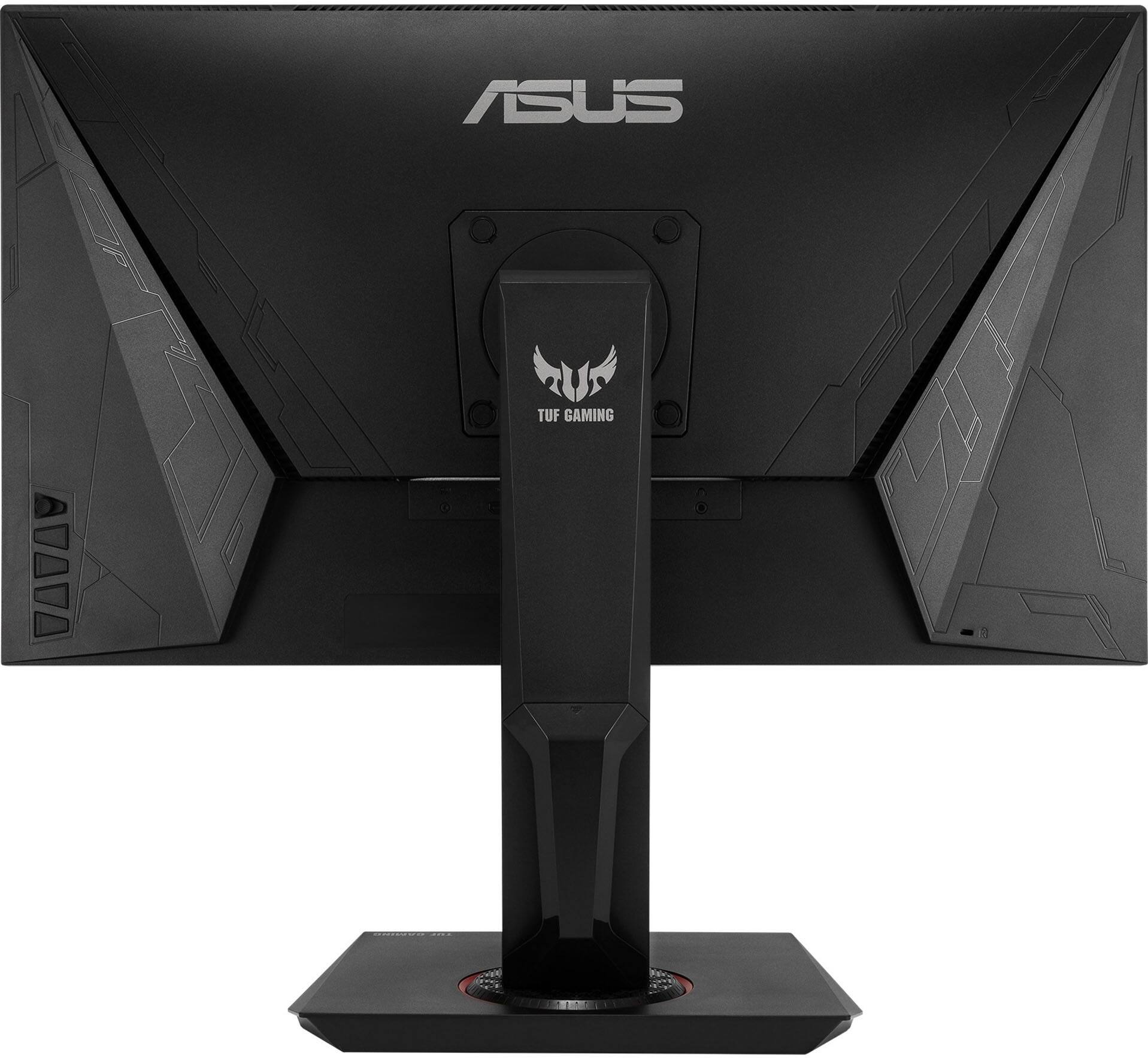 Left. ASUS - Geek Squad Certified Refurbished TUF Gaming 28" 4K IPS 60Hz 5ms Gaming Monitor with FreeSync and HDR (DisplayPort, HDMI) - Black.