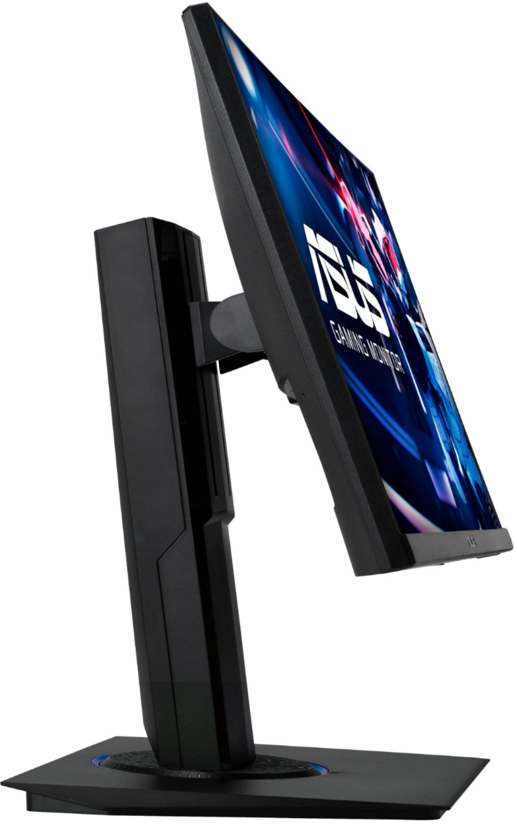 Left View: ASUS - TUF Gaming 27" LCD Widescreen FreeSync Monitor (2 x HDMI, DisplayPort) - Black