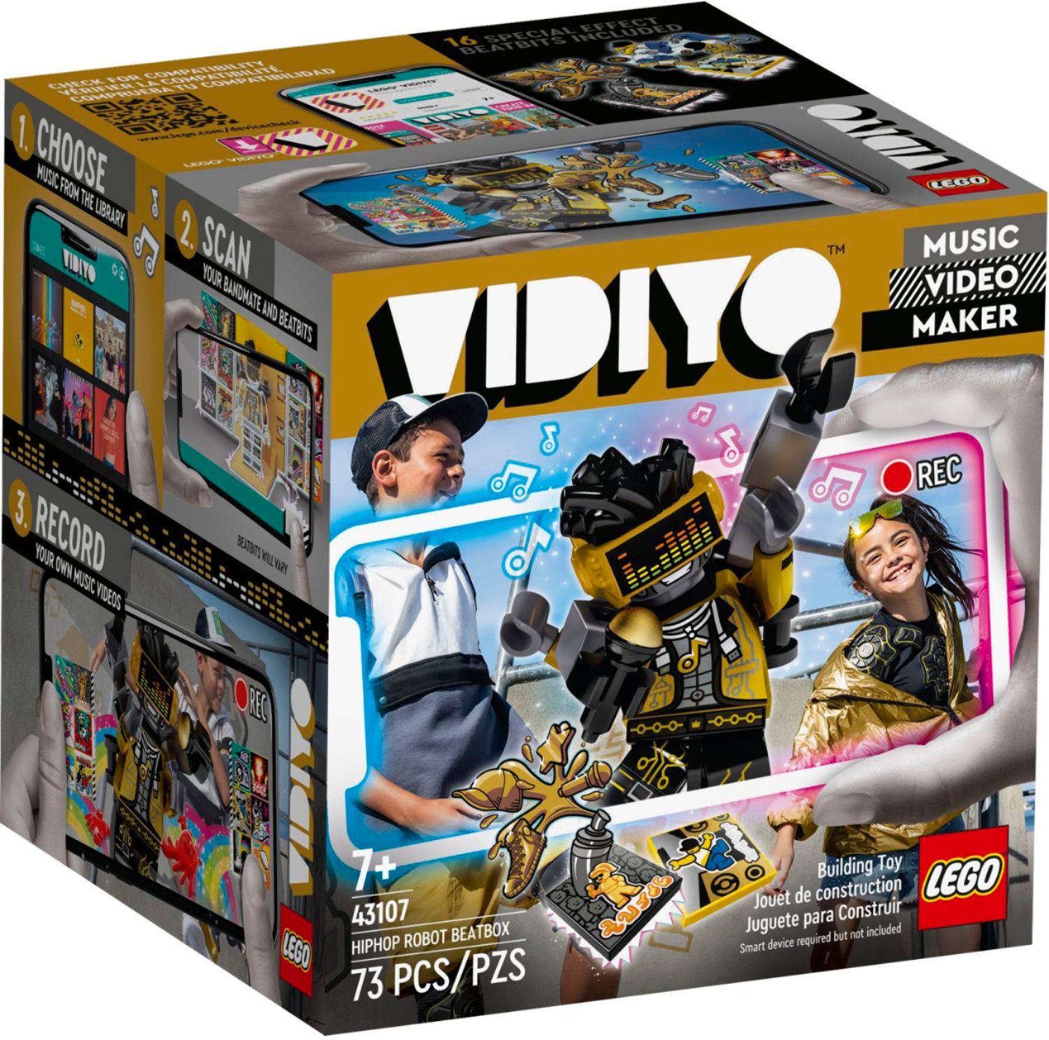 Left View: LEGO - VIDIYO HipHop Robot BeatBox 43107