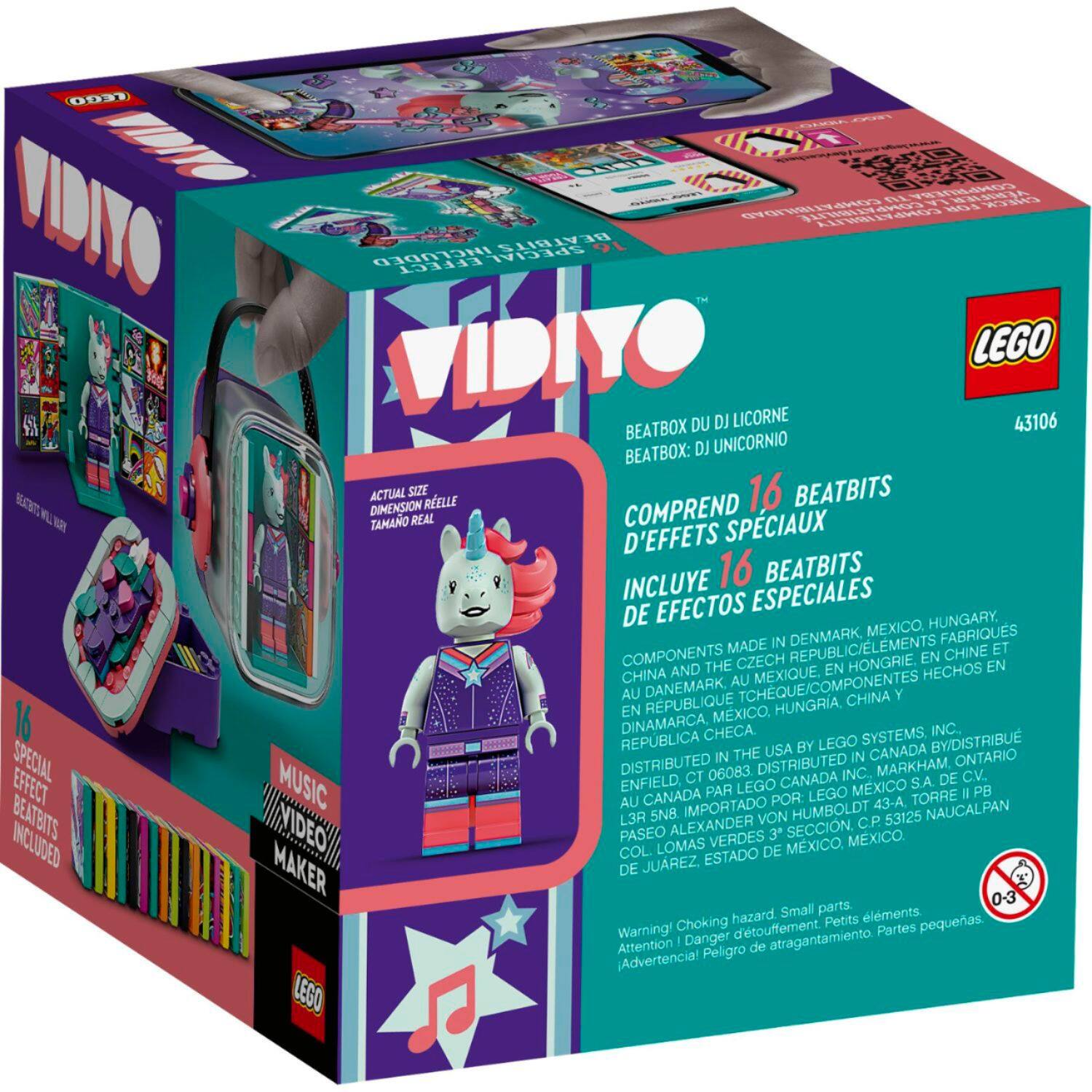 Alt View 13. LEGO - VIDIYO Unicorn DJ BeatBox 43106.