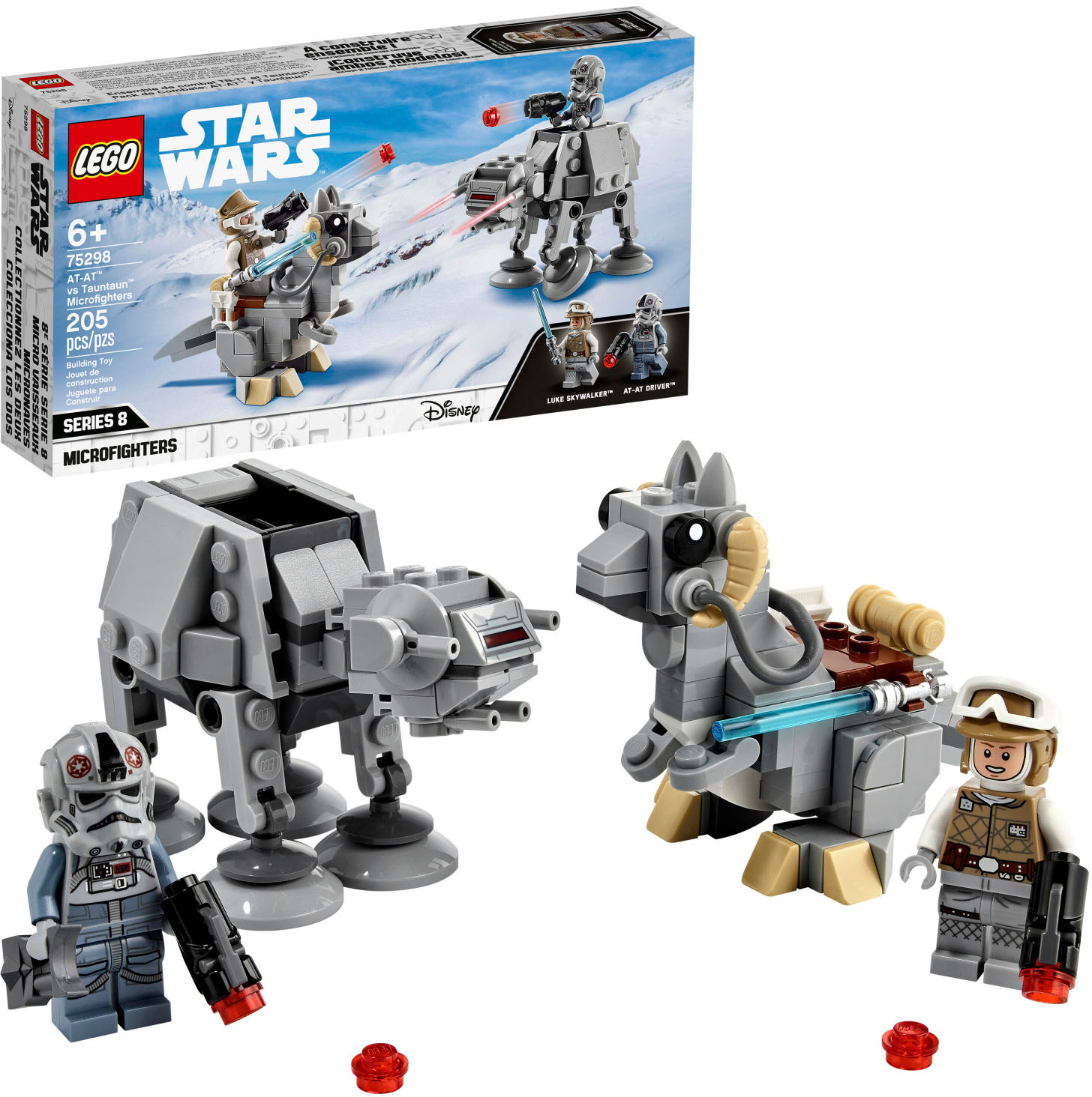 Best Buy: LEGO Star Wars AT-AT vs. Tauntaun Microfighters 75298