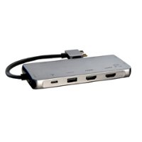 Smk Link - 12-port USB-C Dual 4K Multi-Stream Mini Docking Station - Front_Zoom