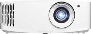 Optoma - UHD35 True 4K UHD Next Generation Gaming Projector with 3600 Lumens, 4.2ms Response Time with Enhanced Gaming Mode - White - Front_Zoom