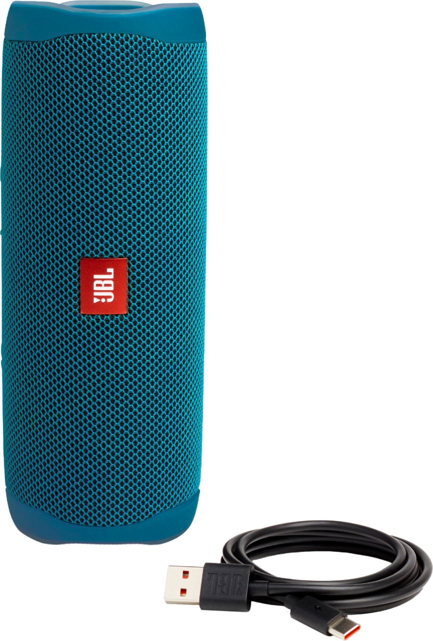 Best Buy: JBL Flip 5 Eco Portable Bluetooth Speaker Blue 