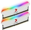 PNY - 16GB (2PK 8GB) XLR8 Gaming EPIC-X RGB™ DDR4 3600MHz Desktop Memory Kit White Edition - Edition