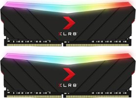 PNY - XLR8 Gaming EPIC-X MD16GK2D4360018XRGB RGB 16GB (2PK X 8GB) 3600MHz DDR4 Desktop Memory - Black - Alt_View_Zoom_1