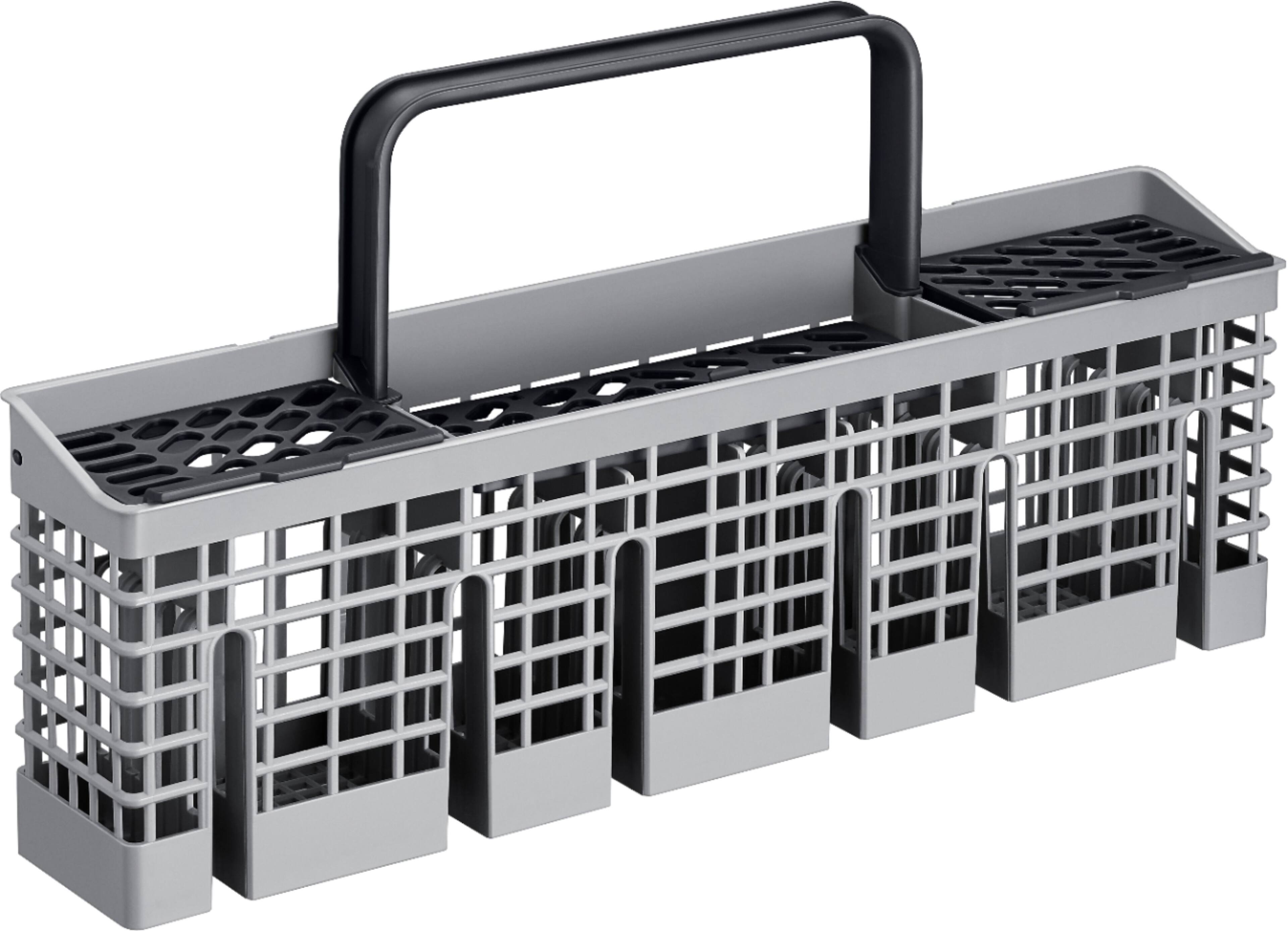Alt View 23. Samsung - 24" Top Control Built-In Dishwasher with Adjustable 3rd Rack, 55dBA - Black Stainless Steel.