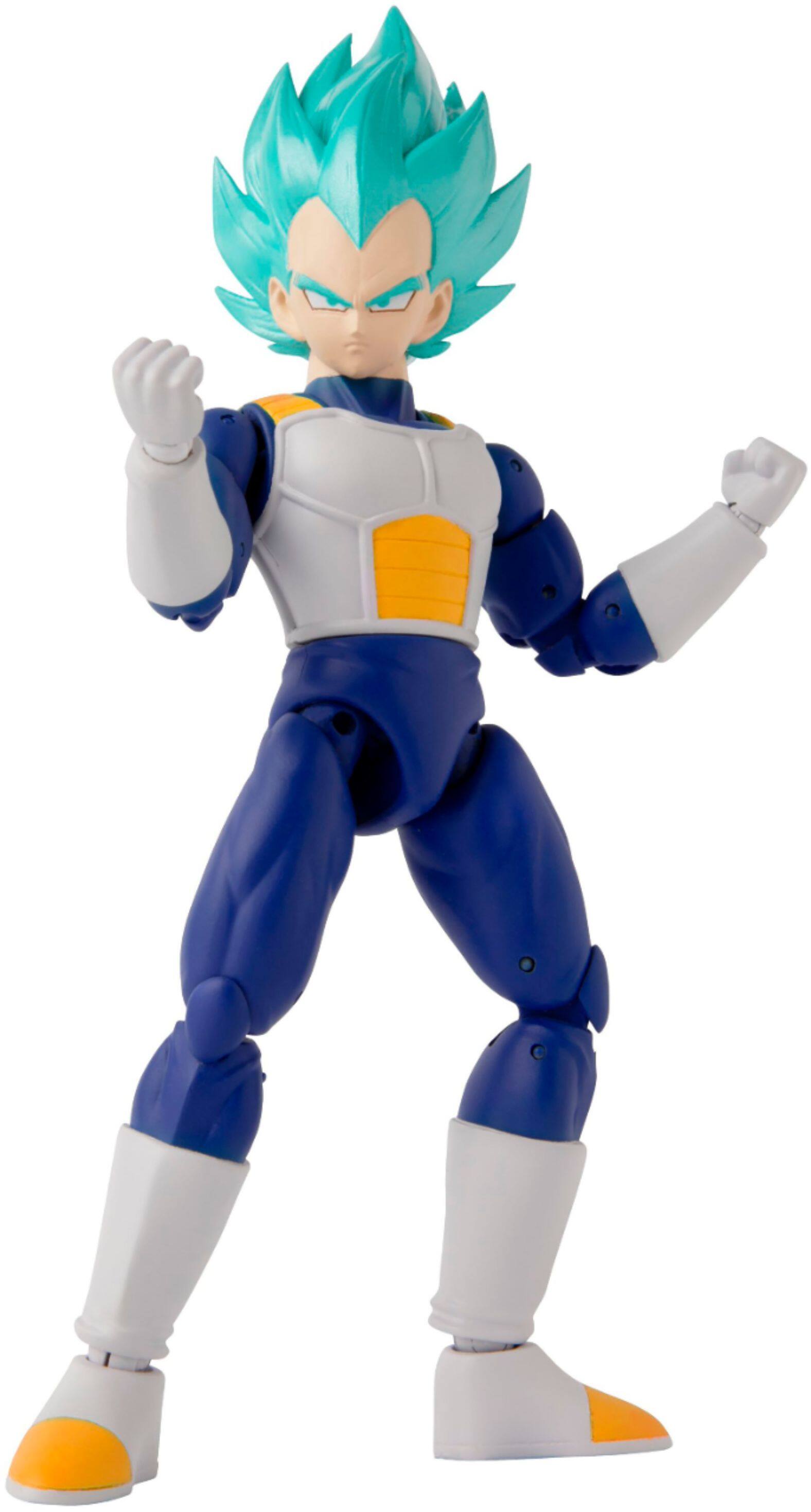 Alt View 11. Bandai - Dragonball Super Dragon Stars 6.5" Action Figure Super Saiyan Blue Vegeta-Version 2.