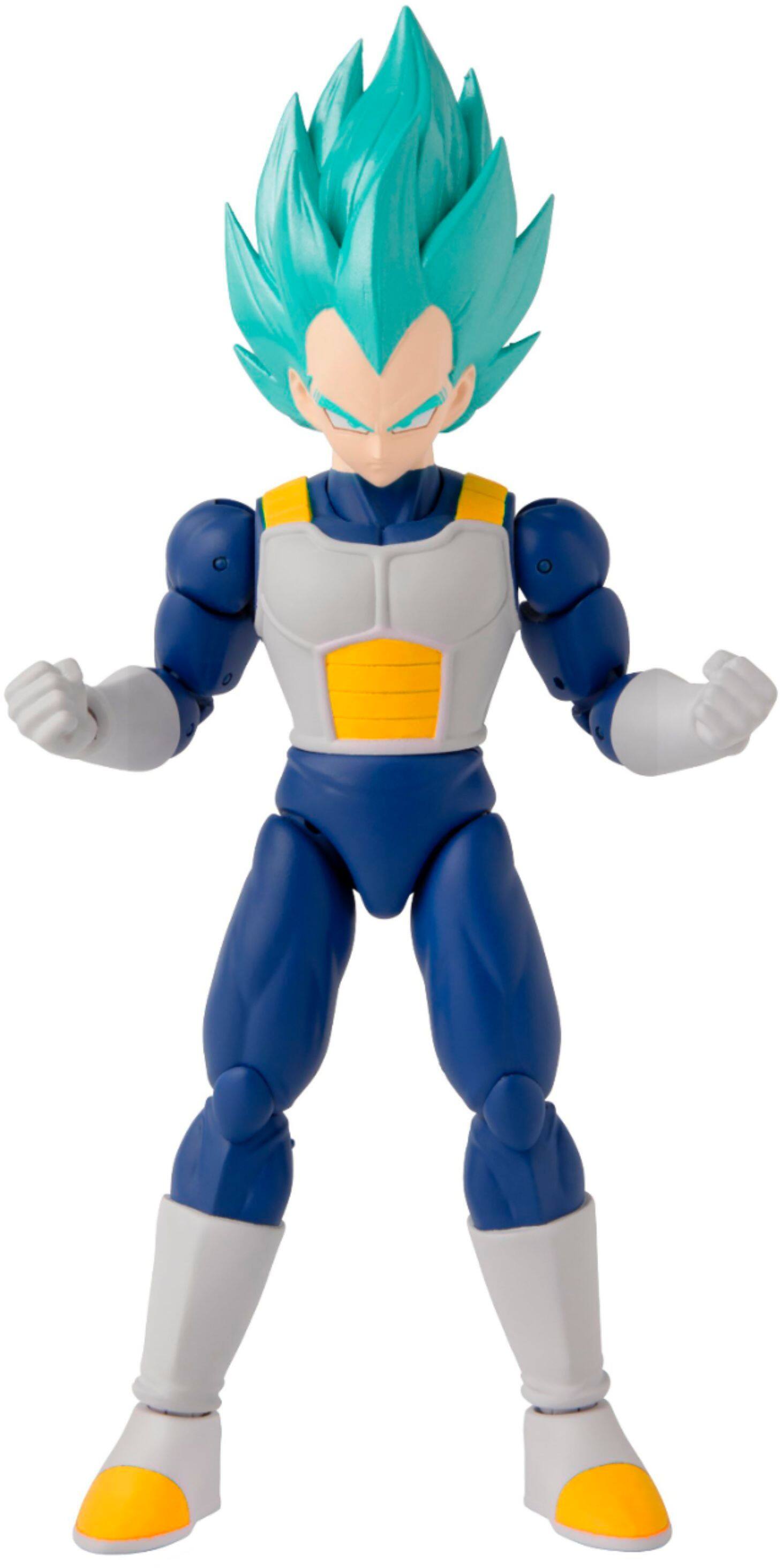 Alt View 12. Bandai - Dragonball Super Dragon Stars 6.5" Action Figure Super Saiyan Blue Vegeta-Version 2.