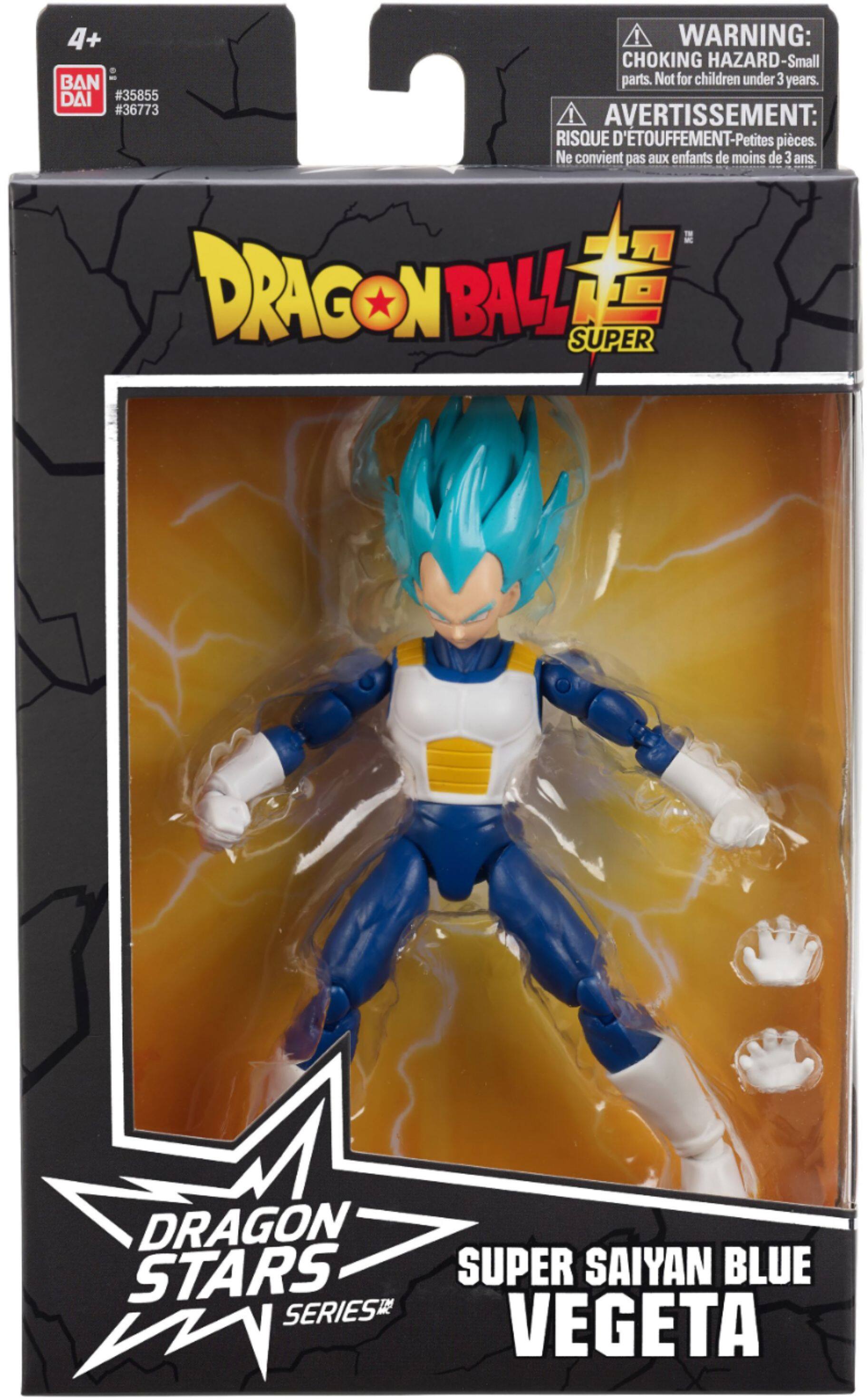 Alt View 16. Bandai - Dragonball Super Dragon Stars 6.5" Action Figure Super Saiyan Blue Vegeta-Version 2.