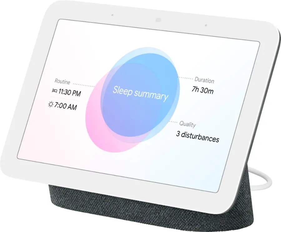Hub 7 Nest Hub 7” Smart Touchscreen Display with Google Assistant (2nd Gen ...