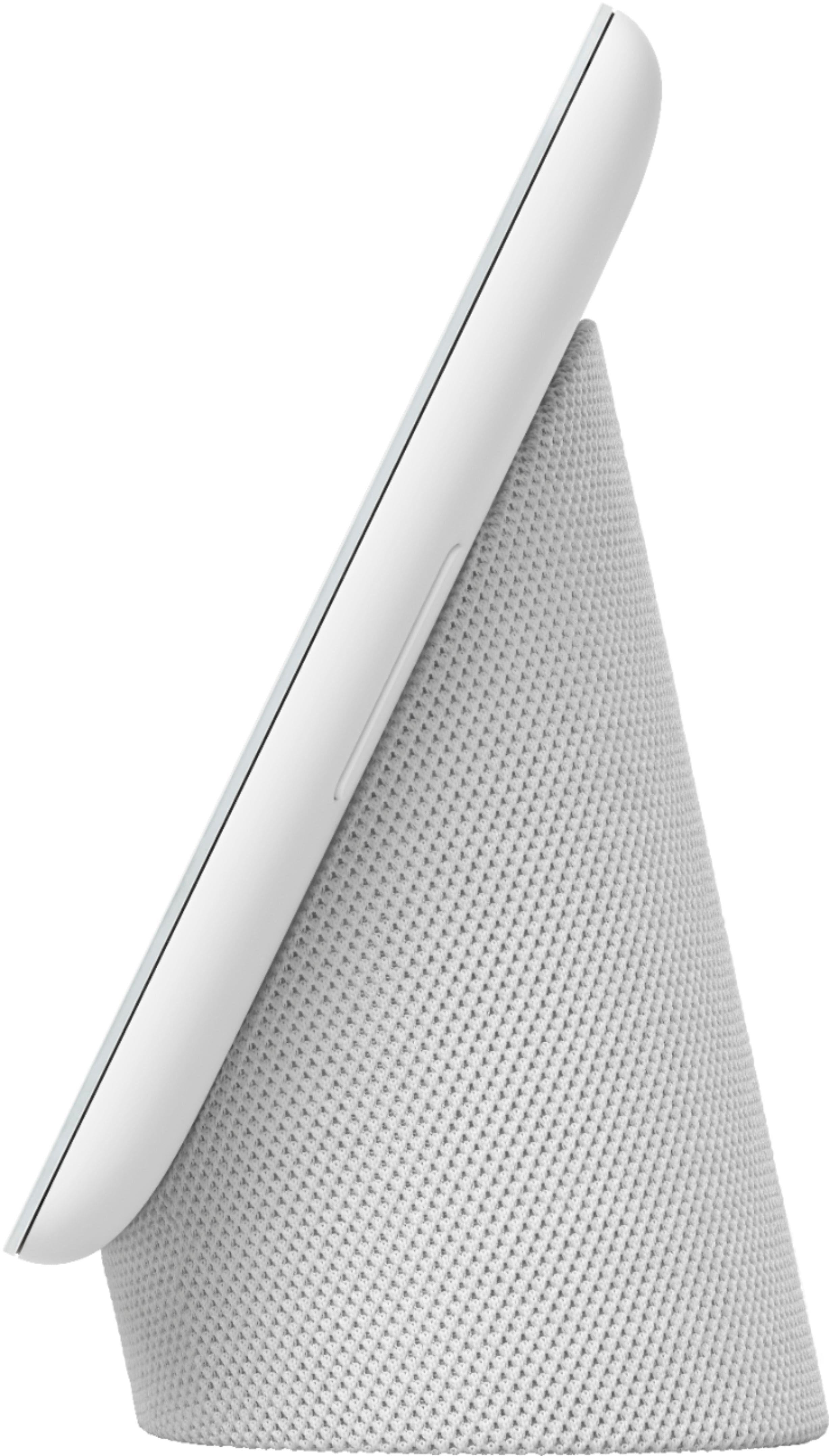 Alt View 12. Google - Nest Hub 7” Smart Display with Google Assistant (2nd Gen) - Chalk.