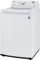 Angle Zoom. LG - 4.3 cu ft Top Load Washer with 4-Way Agitator - White.