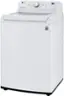 Angle. LG - 4.3 Cu. Ft. High-Efficiency Top Load Washer with TurboDrum Technology - White.