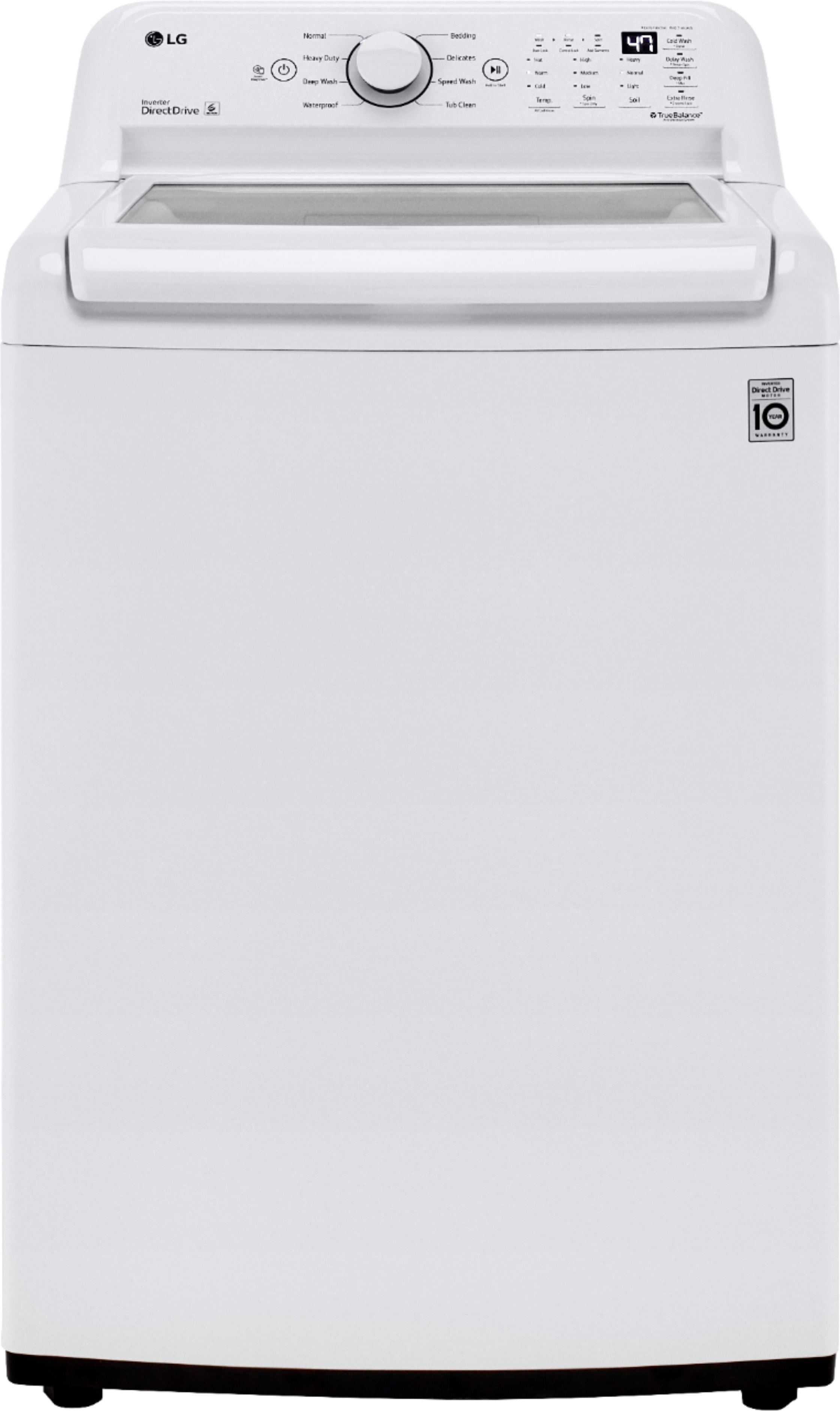 LG WT7005CW 4.3 Cu. Ft. High-Efficiency Smart Top Load Washer