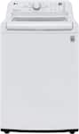 LG - 4.3 Cu. Ft. High-Efficiency Top Load Washer with TurboDrum Technology - White
