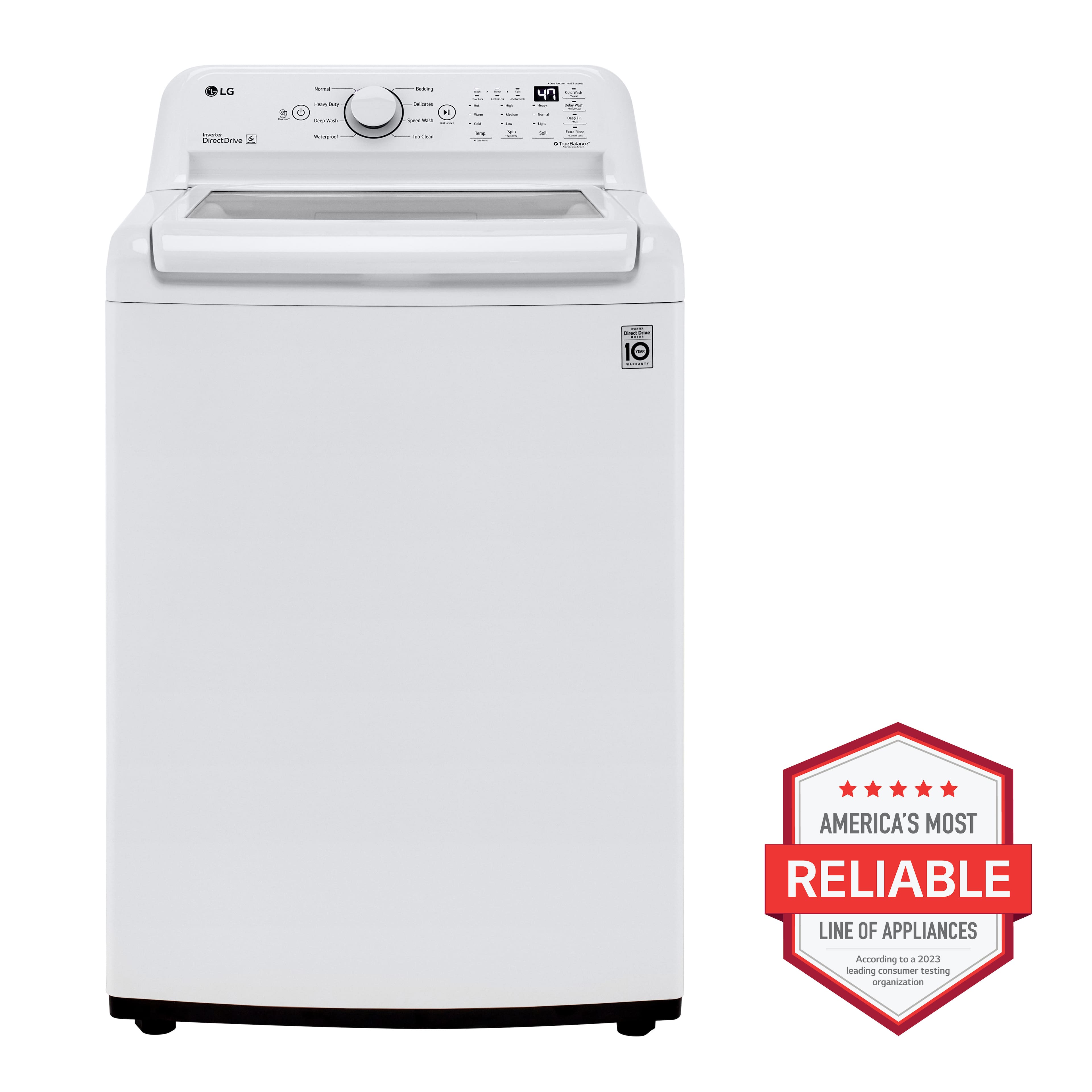 LG: America's Most Reliable Line of Appliances according to the 2023 Consumer Reports Buying Guide.