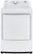 Front Zoom. LG - 7.3 cu ft Electric Dryer with Sensor Dry - White.