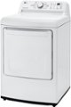 Alt View Zoom 11. LG - 7.3 Cu. Ft. Electric Dryer with Sensor Dry - White.