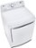 Alt View Zoom 12. LG - 7.3 Cu. Ft. Electric Dryer with Sensor Dry - White.