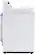 Alt View 24. LG - 7.3 Cu. Ft. Electric Dryer with Sensor Dry - White.