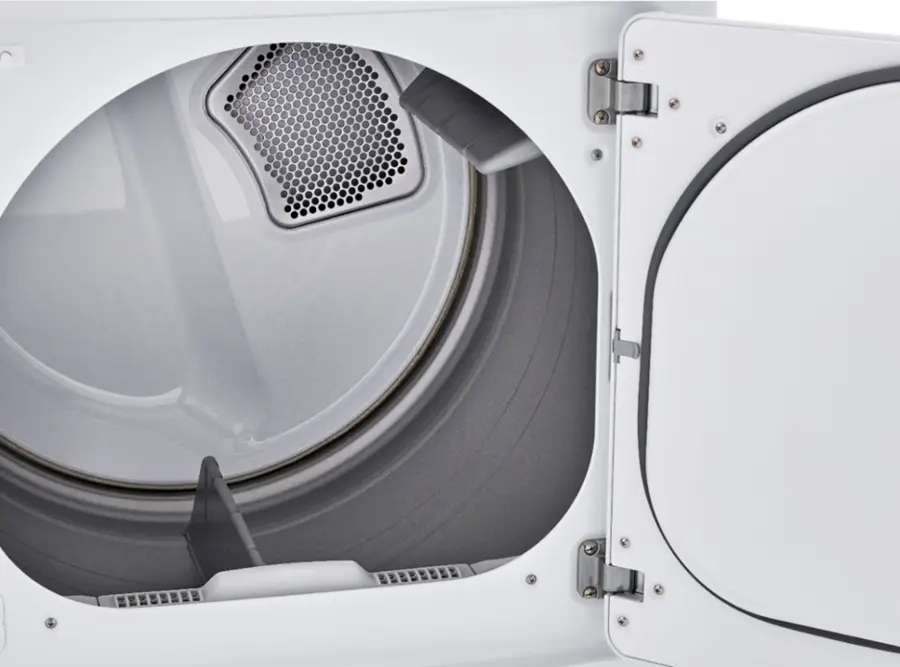 Alt View 16. LG - 7.3 Cu. Ft. Gas Dryer with Sensor Dry - White.