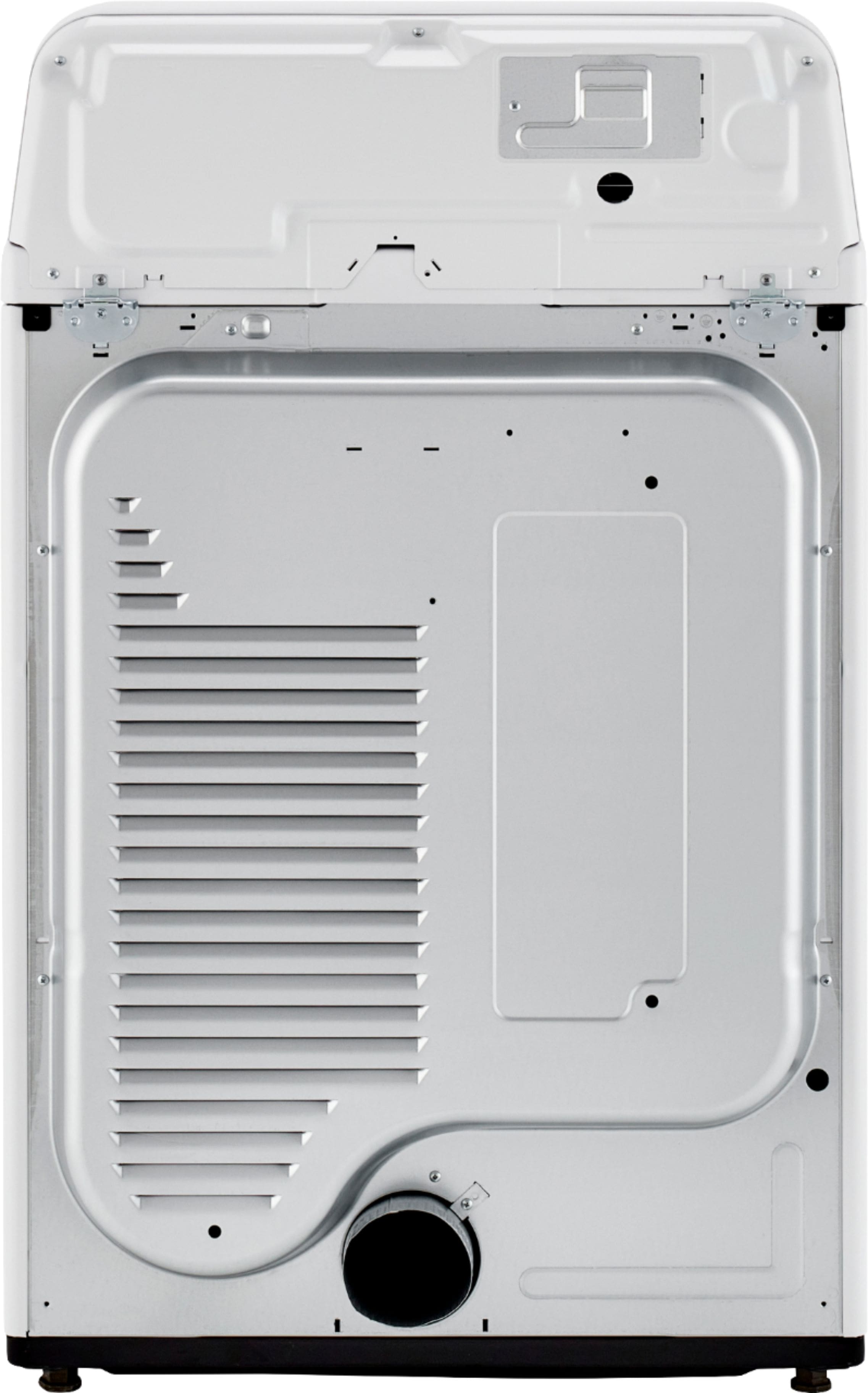 Alt View 24. LG - 7.3 Cu. Ft. Gas Dryer with Sensor Dry - White.