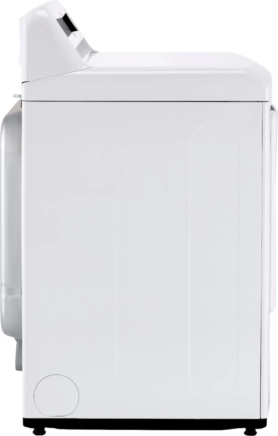 Alt View 25. LG - 7.3 Cu. Ft. Gas Dryer with Sensor Dry - White.