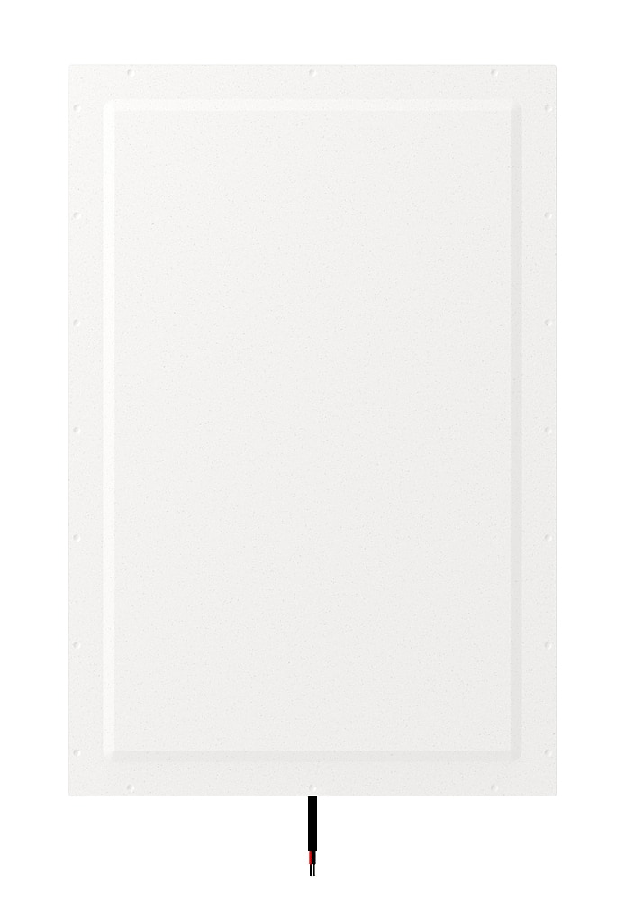 Front. Sonance - IS8 SINGLE SPEAKER - Invisible Series 8" 2-Way Invisible In-wall/In-ceiling Speaker (Each) - Paintable White.