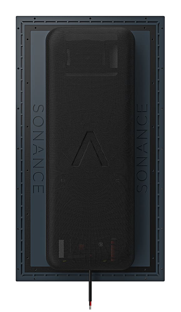 Angle. Sonance - IS10 SINGLE SPEAKER - Invisible Series 10" 2-Way Invisible In-wall/In-ceiling Speaker (Each) - Paintable White.