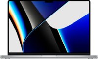 Front Zoom. MacBook Pro 16" Laptop - Apple M1 Pro chip - 16GB Memory - 512GB SSD (Latest Model) - Silver.