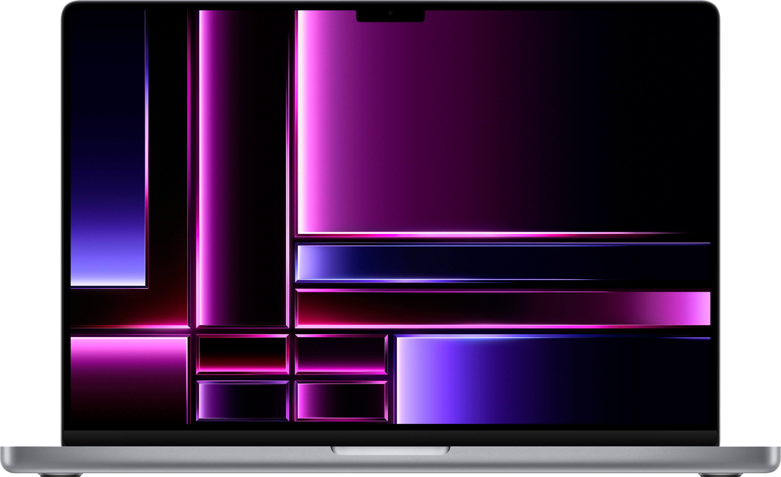 Front. Apple - MacBook Pro 16" Laptop - M2 Max chip - 32GB Memory - 1TB SSD - Space Gray.