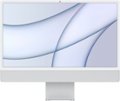 Front Zoom. 24" iMac® with Retina 4.5K display - Apple M1 - 8GB Memory - 256GB SSD (Latest Model) - Silver.