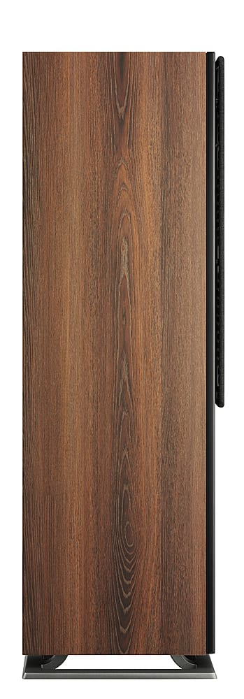 Left View: DALI Oberon 5 Floorstanding Speaker (Each) - Dark Walnut