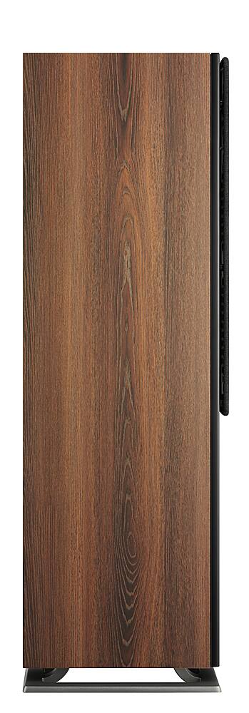 Left. DALI - DALI Oberon 5 Floorstanding Speakers - PAIR - Dark Walnut.