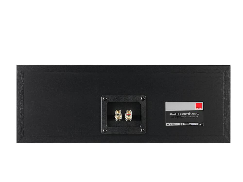 Back. DALI - DALI OBERON VOKAL Centre Channel Speaker - Black.