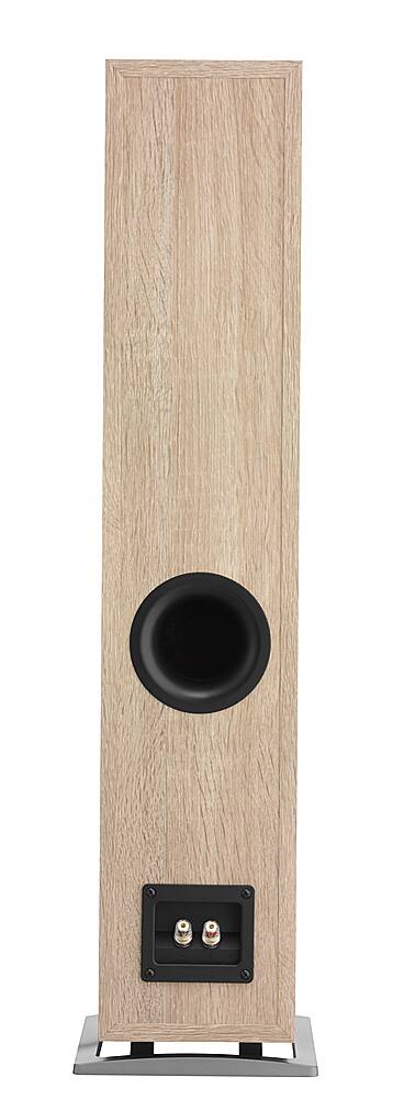 Back. DALI - Oberon 5 Floorstanding Speakers  - PAIR - Light Oak.